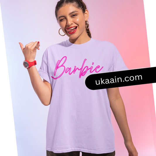 Barbie Aesthetic Slouch: Permium T-Shirt