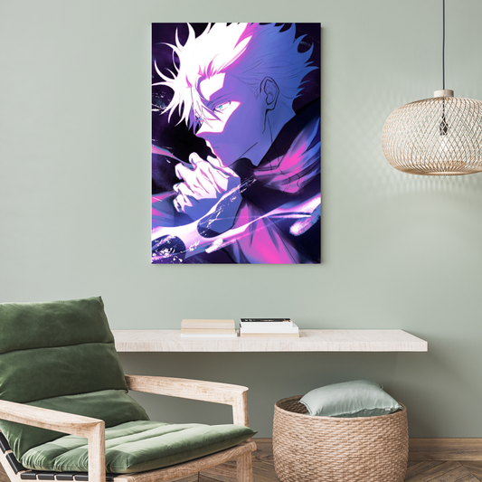 Ethereal Limitless Profile - Premium Metal Poster