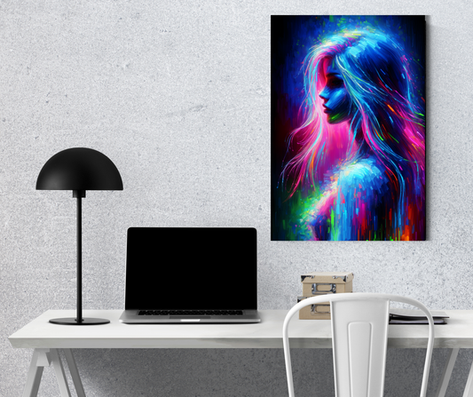 Abstract Women - Premium Metal Poster