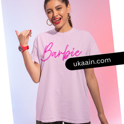 Barbie Aesthetic Slouch: Permium T-Shirt