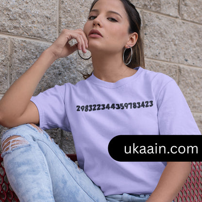 Premium Numnbers Oversized T-Shirt