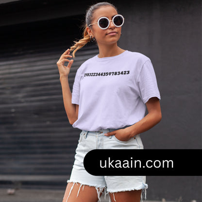 Premium Numnbers Oversized T-Shirt