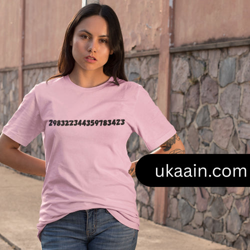 Premium Numnbers Oversized T-Shirt