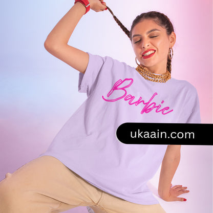 Barbie Aesthetic Slouch: Permium T-Shirt