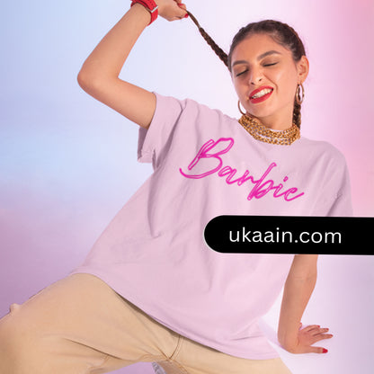 Barbie Aesthetic Slouch: Permium T-Shirt