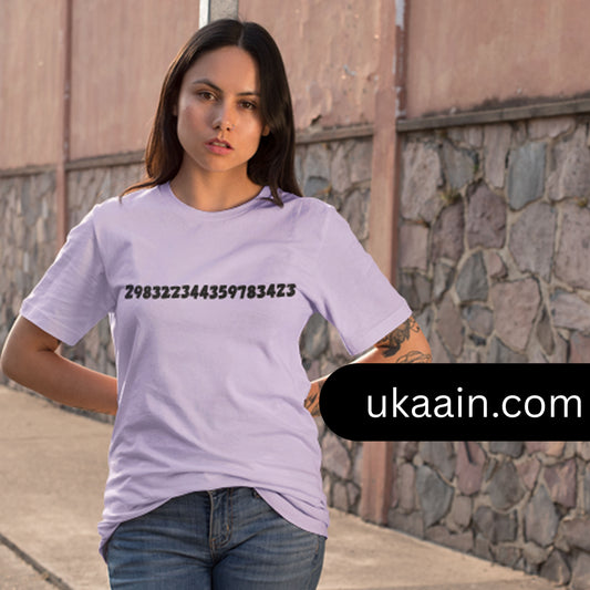 Premium Numnbers Oversized T-Shirt