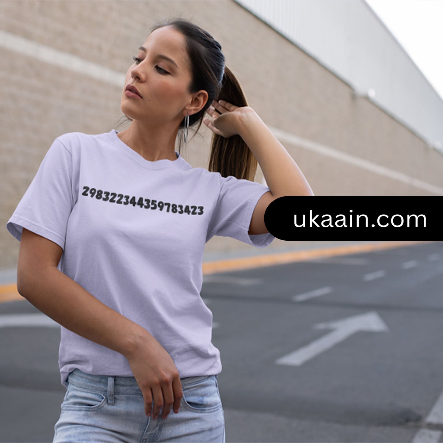 Premium Numnbers Oversized T-Shirt