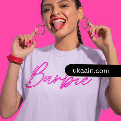Barbie Aesthetic Slouch: Permium T-Shirt