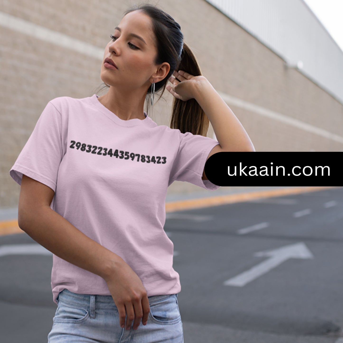 Premium Numnbers Oversized T-Shirt