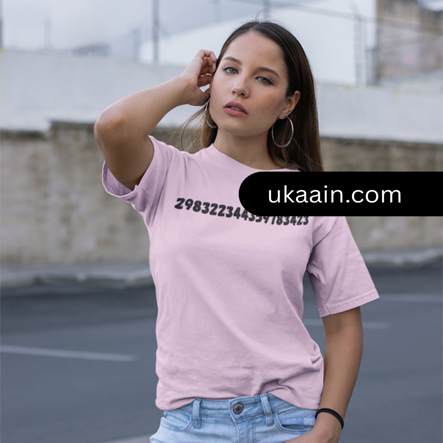 Premium Numnbers Oversized T-Shirt