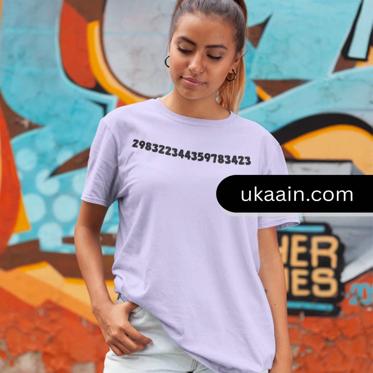 Premium Numnbers Oversized T-Shirt
