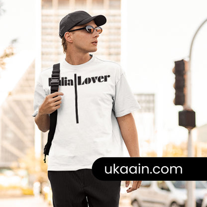 Premium Oversized T-Shirt - The Urban Minimalist "Lover" Tee (Unisex Tshirts)