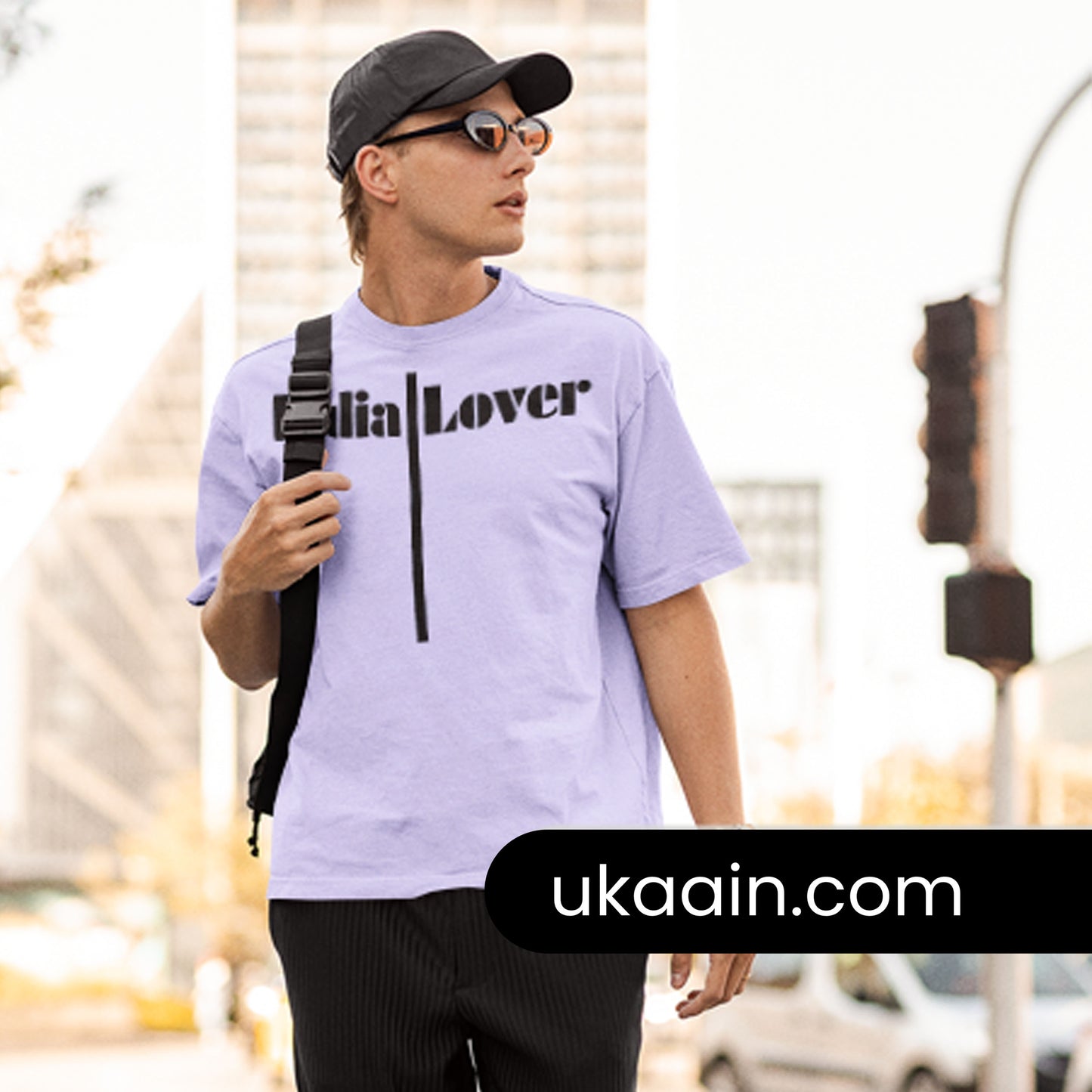 Premium Oversized T-Shirt - The Urban Minimalist "Lover" Tee (Unisex Tshirts)