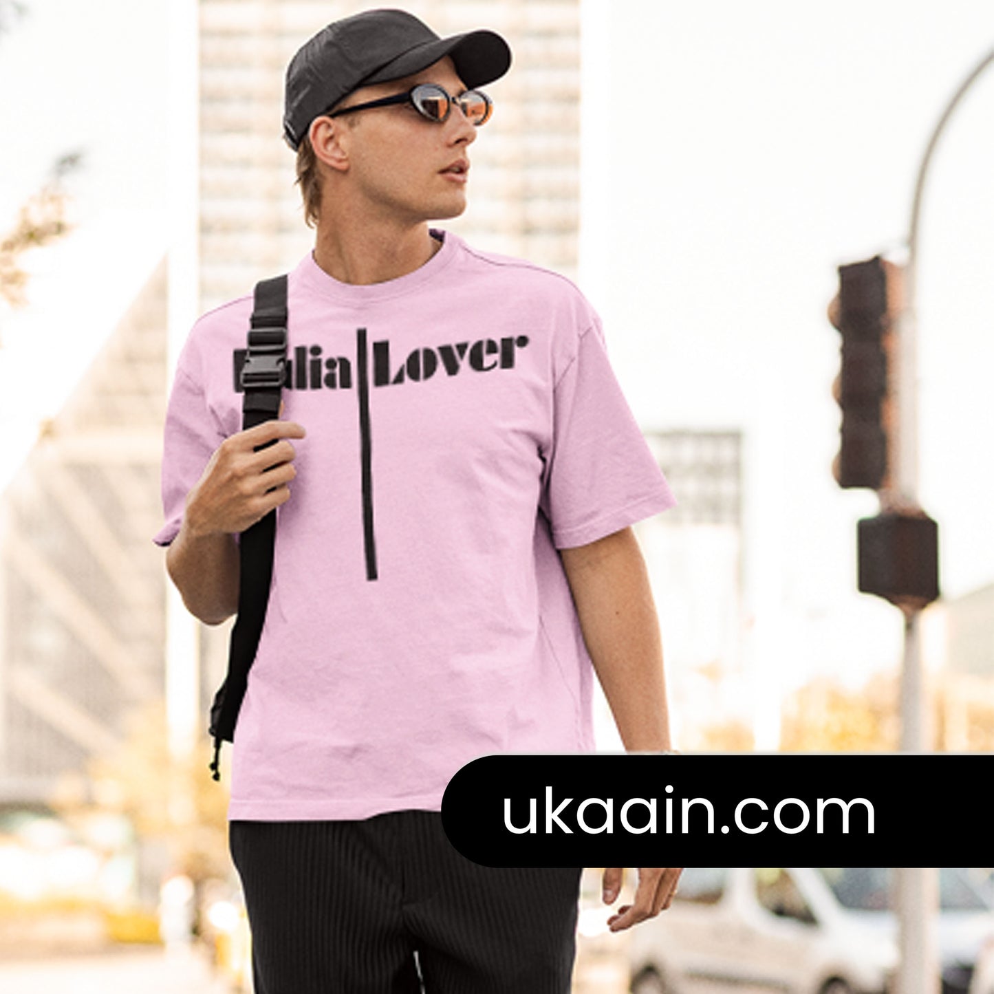 Premium Oversized T-Shirt - The Urban Minimalist "Lover" Tee (Unisex Tshirts)