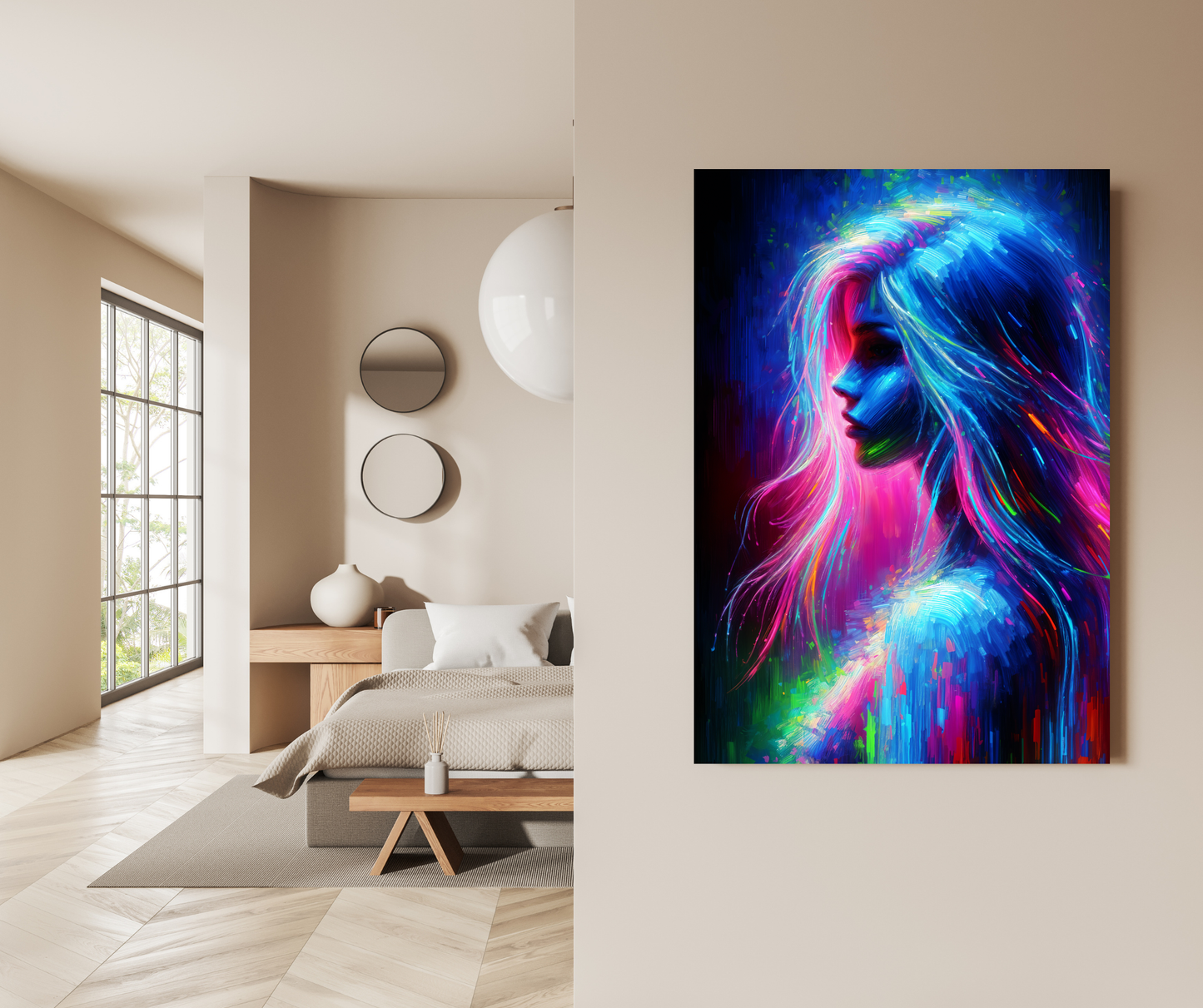 Abstract Women - Premium Metal Poster