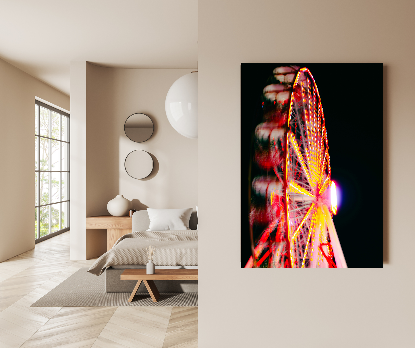 The Contemporary Swing - Premium Metal Poster