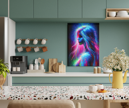 Abstract Women - Premium Metal Poster