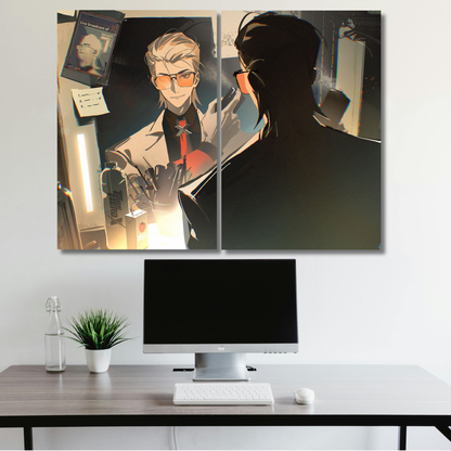Kento Nanami: The Overtime Reflection - Premium Metal Poster