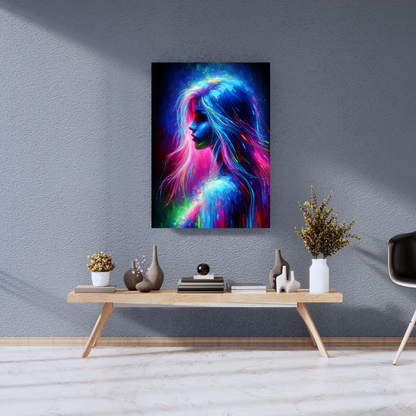 Abstract Women - Premium Metal Poster
