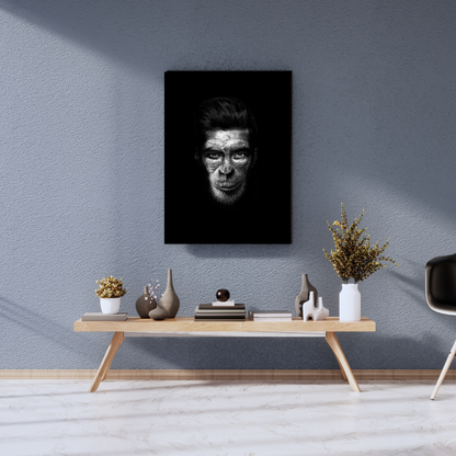 "The Primal Reflection of the Modern Soul - Premium Metal Poster