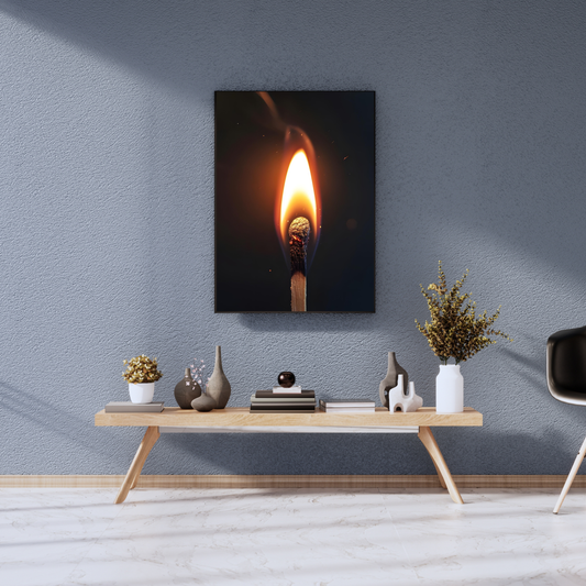 The Obsidian Spark - Premium Metal Poster