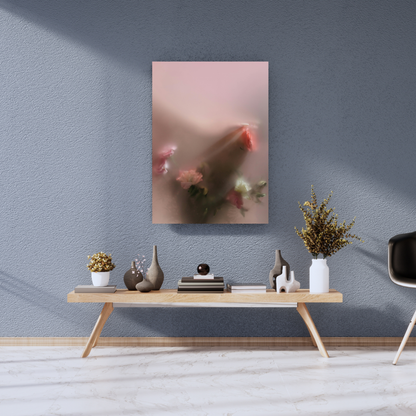 The Fragile Bloom of a Hazy Memory: - Premium Metal Poster