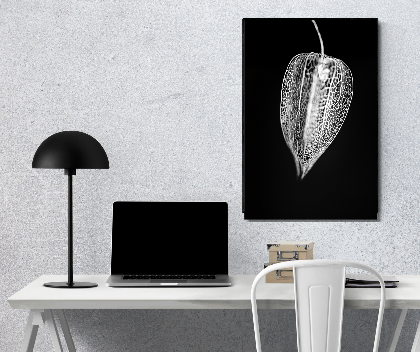 Leaf: Veins of Nature - Premium Metal Poster