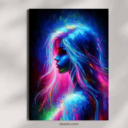 Abstract Women - Premium Metal Poster