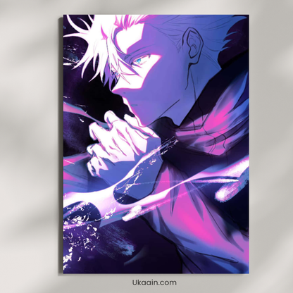 Ethereal Limitless Profile - Premium Metal Poster