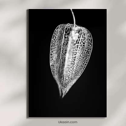 Leaf: Veins of Nature - Premium Metal Poster