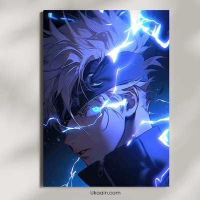 Electric Six Eyes Awakening - Premium Metal Poster