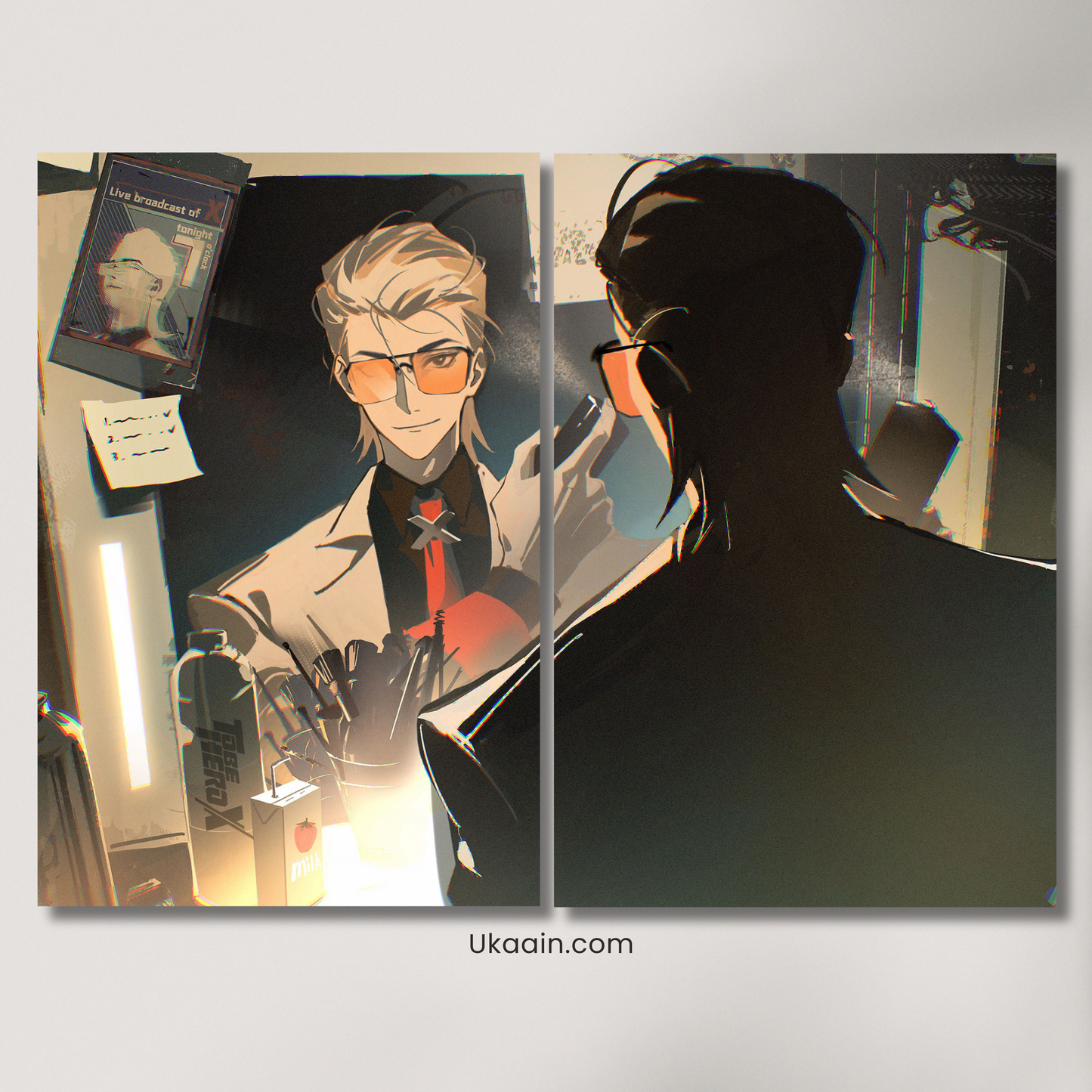Kento Nanami: The Overtime Reflection - Premium Metal Poster