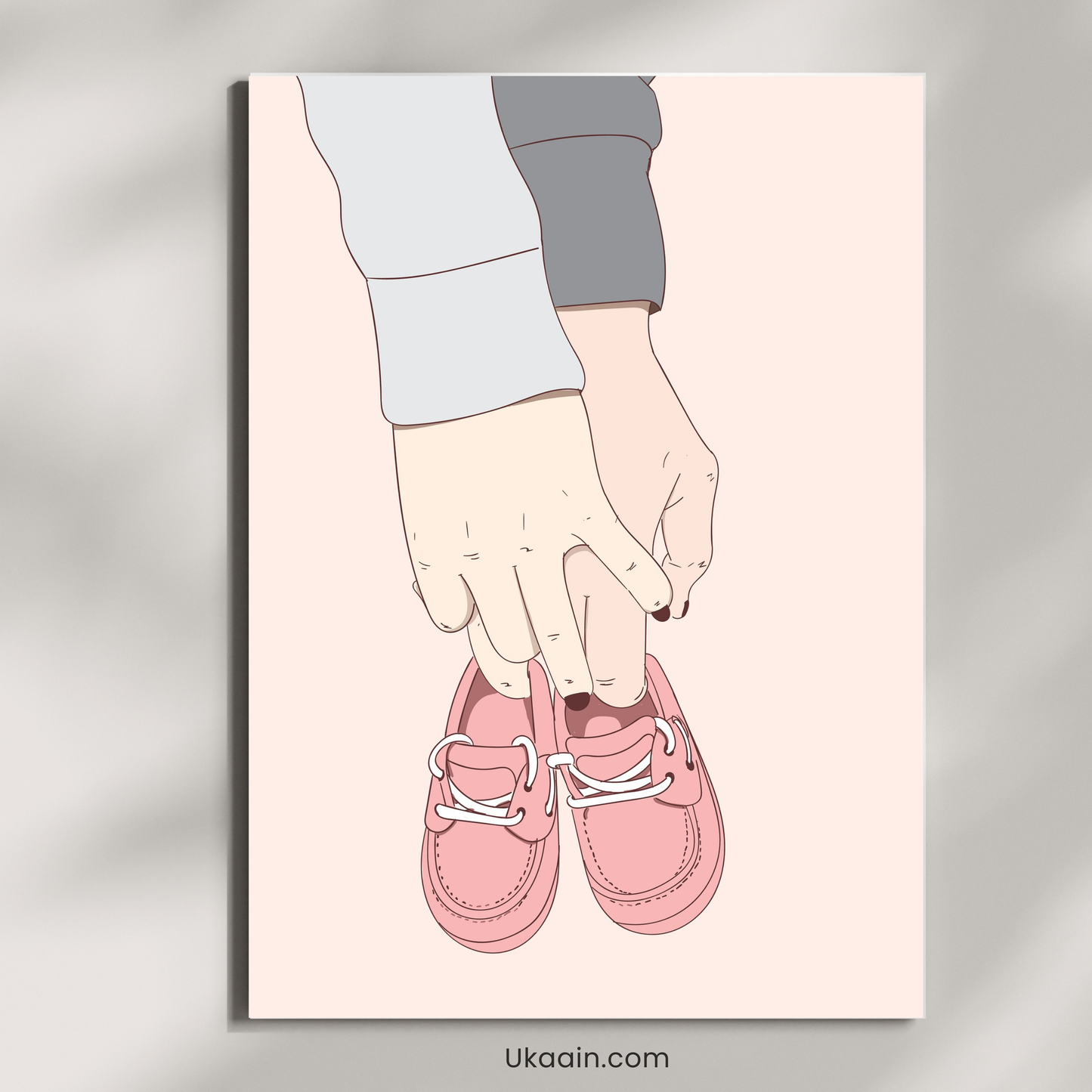 The Gentle Promise of Small Steps - Premium Metal Poster