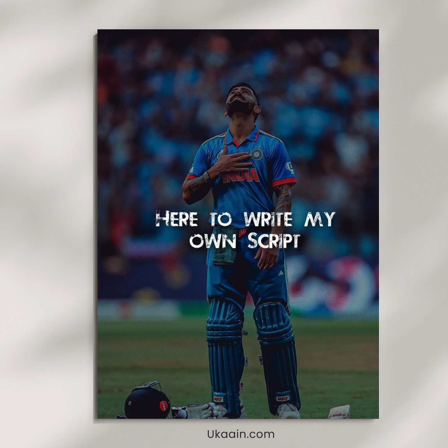 The King's Script: - Premium Metal Poster