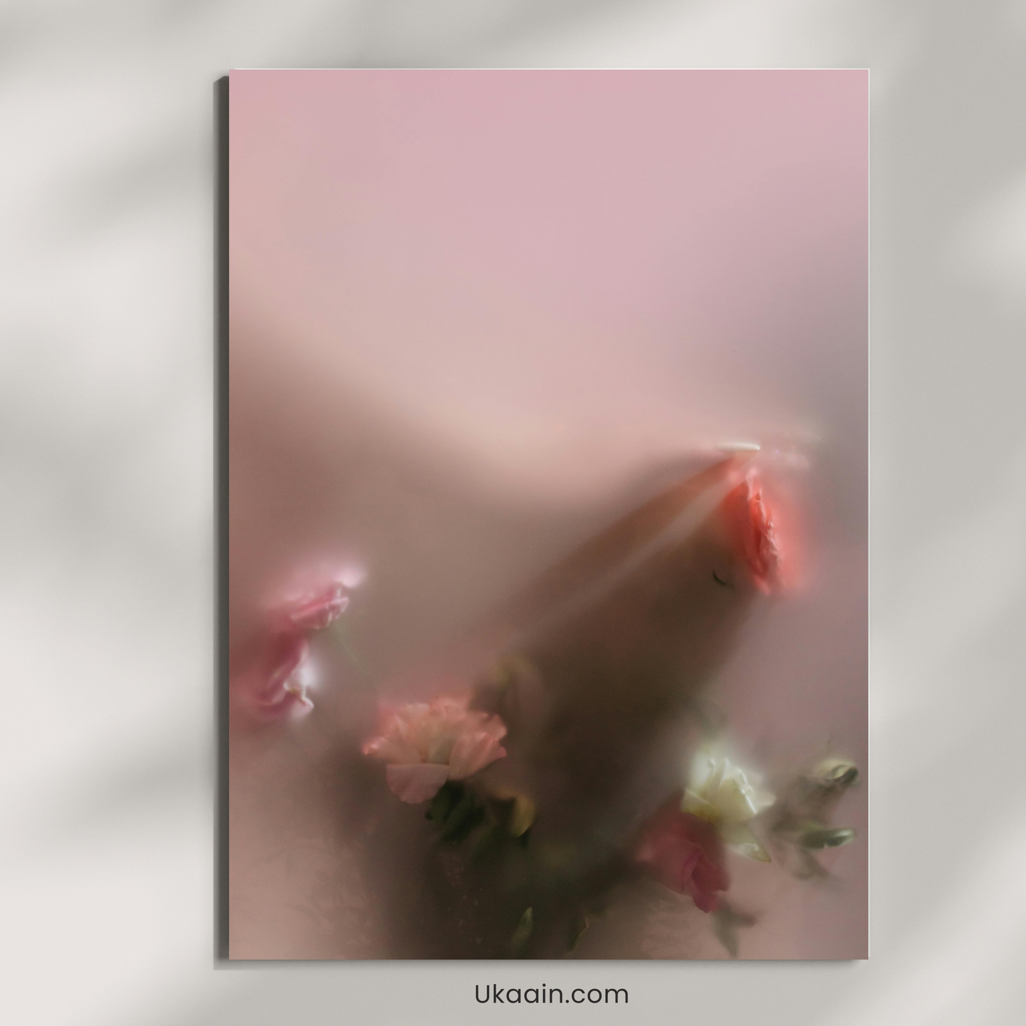 The Fragile Bloom of a Hazy Memory: - Premium Metal Poster