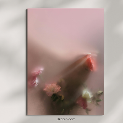 The Fragile Bloom of a Hazy Memory: - Premium Metal Poster