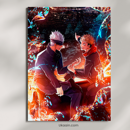 Master and Vessel: Twilight Bond - Premium Metal Poster